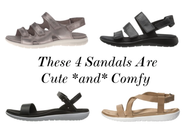 most comfortable sandals for work