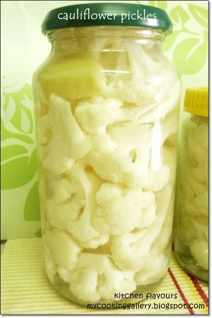 These Cauliflower Pickles are so addictive! They are great served alongside roasted meats, and make really good appetizer, in my case, so addictive to snack on, that it is so difficult to stop! I have made this a couple of times already, and everyone who has tasted this love it!