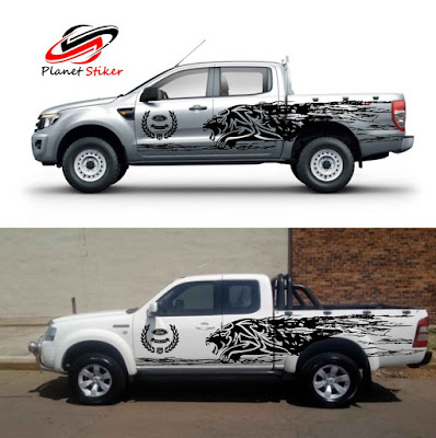 Kumpulan Cutting Sticker Mobil Ford Ranger 2020/2021