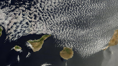 Espectacular foto de Canarias desde satélite, 2 junio