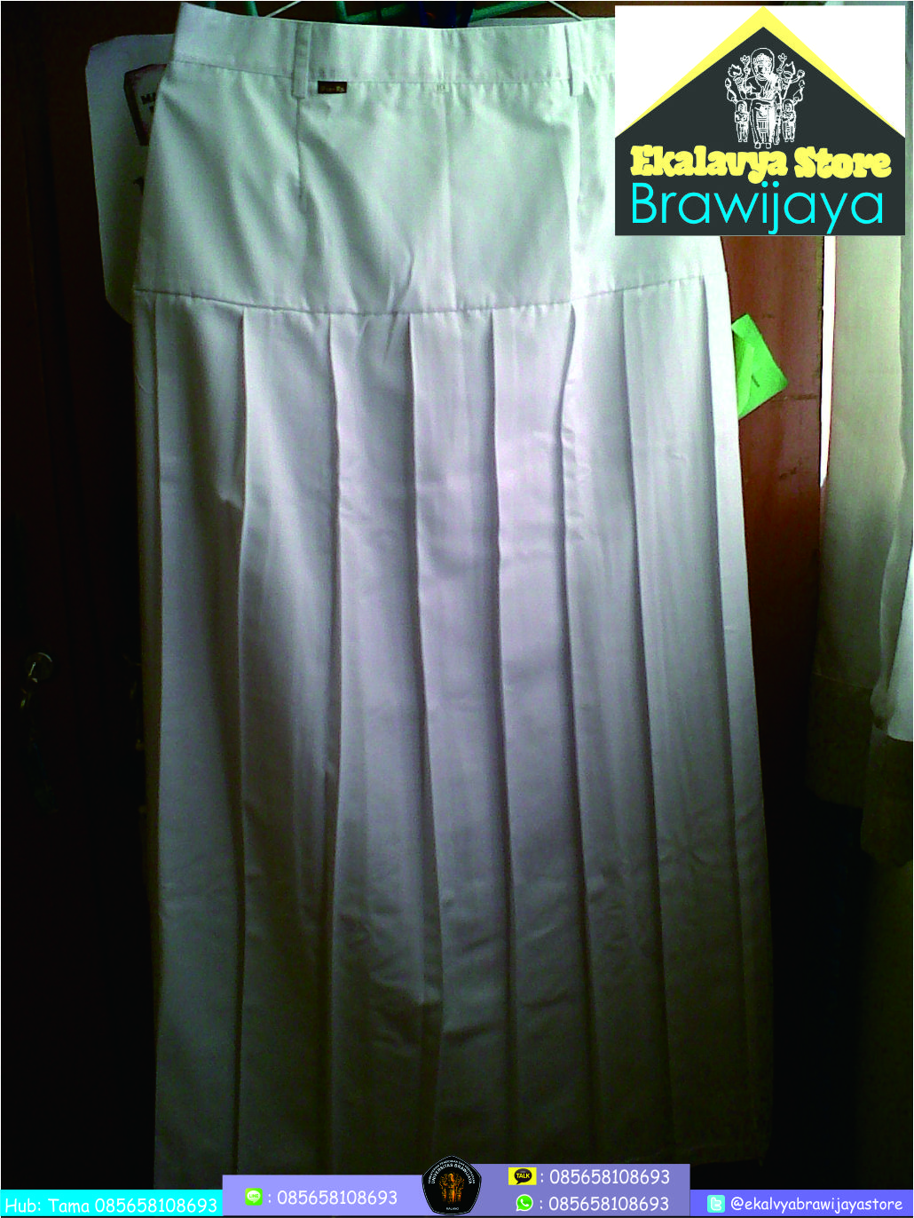 Jual Rok Rampel Panjang Kain Warna Putih Hanya Rp 67 000 Jual Rok Rampel Panjang Kain Warna Putih Hanya Rp 67 000