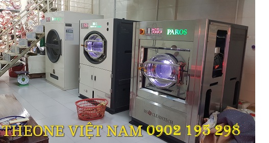 Lắp đặt máy giặt công nghiệp cho tiệm giặt tại Nghệ An