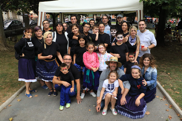 Cuadrillas en las fiestas de Barakaldo