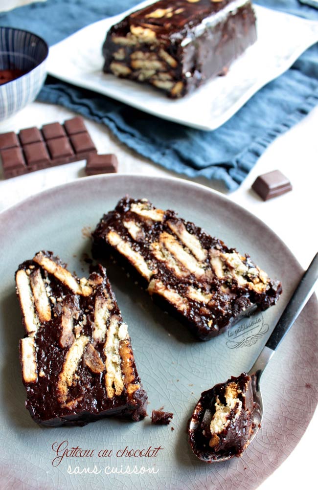 Gateau Au Chocolat Sans Cuisson Facile Et Rapide Il Etait