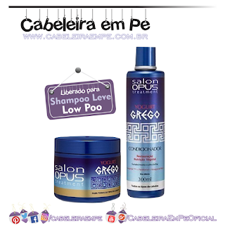 Produtos Liberados Da Linha Yogurt Grego - Salon Opus (Condicionador e Máscara Liberados para Low Poo)