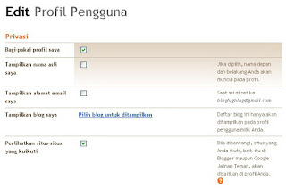 Cara MudahMENGEDIT “PROFIL” DI BLOGGER Terbaru