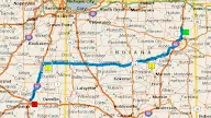 Map Of Indiana And Illinois Together