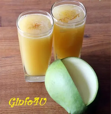 aam panna recipe-How to make aam panna recipe-Raw Mango Cooler-GInfo4U