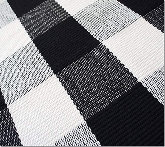 buffalo check rug