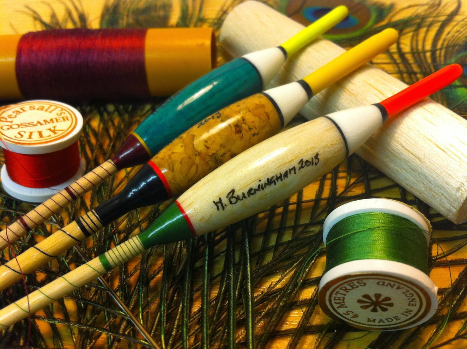 Handmade Fishing Floats by Mark Burningham.: Last floats of 2013