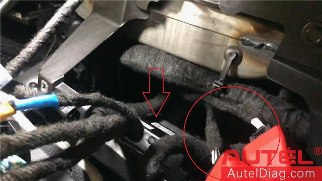 How to use Autel Chrysler 12+8 Adapter 12