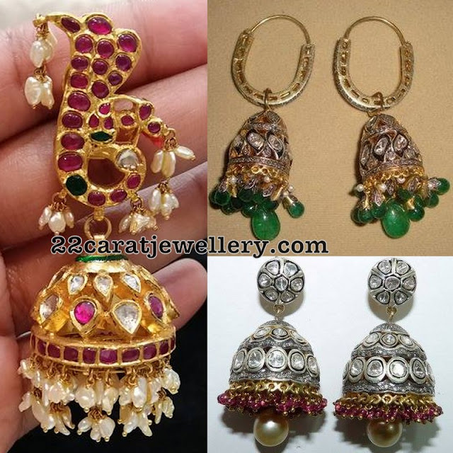 Kundan and Victorian Earrings