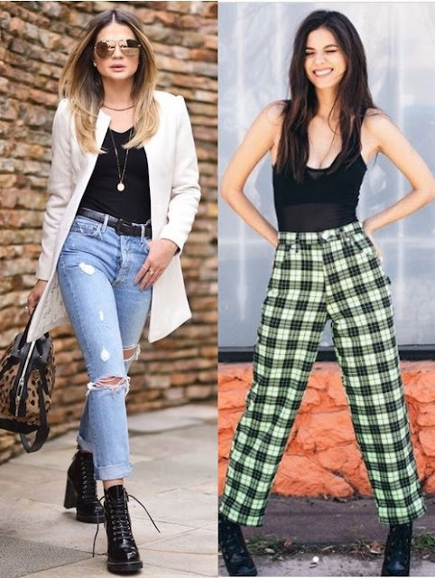 12 Looks inspiração com coturno, Thássia Naves, Victoria Justice