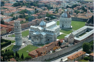 Piazza Duomo of Pisa.
