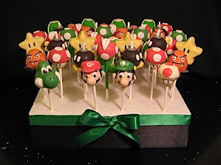 Cakepops de Mario Bros