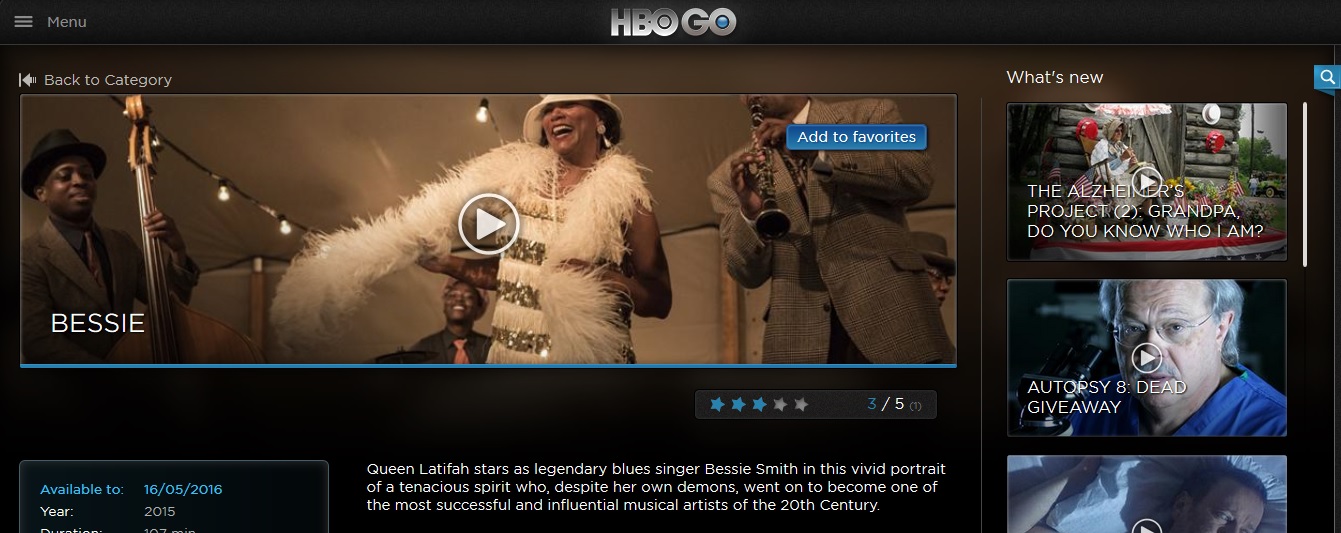 Sky Broadband HBO Go