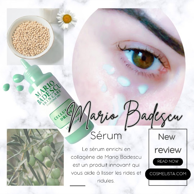 Nouvelle review de Cosmélista, le sérum de Mario Badescu Cellufirm