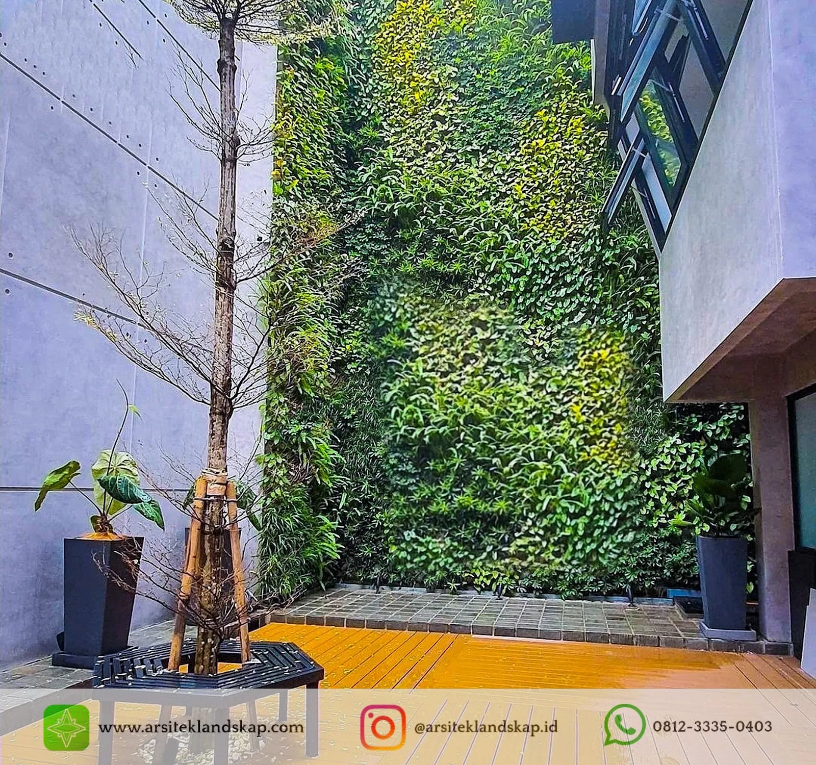 jasa vertical garden jasa pembuatan vertical garden