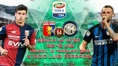 Prediksi Bola Jitu Genoa vs Inter Milan 18 Februari 2018
