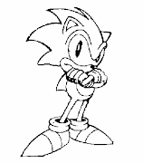 Sonic para dibujar pintar y colorear