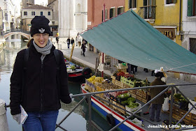 Me standing on a bridge in Venice