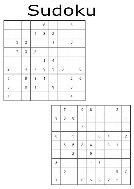 early education sudoku printable