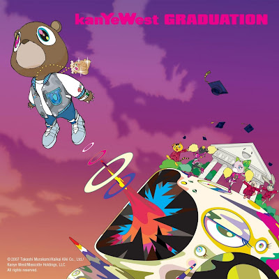 kanye west graduation album cover art. kanye west graduation album.