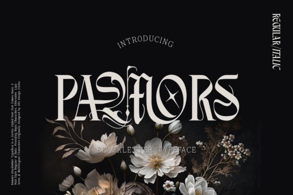 Download Pamors Font - Blackletter Fonts