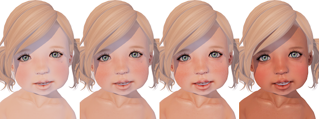 bad seed bebe toddleedoo mesh head skin tones