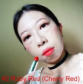 Eyenlip Matt lipstick #2 Ruby Red (Cherry Red)