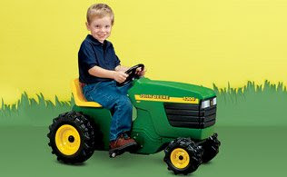 Classic Ride On Toy: John Deere, Steiger and More - If your little one dreams of being a farmer when they grow up, they'll love playing with these classic tractors.