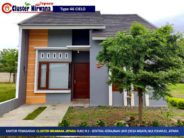 Jual Unit Rumah Cantik Kualitas Ok tanpa Perlu Renovasi di Cluster Nirwana Jepara - Jawa Tengah