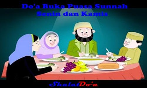 Doa Buka Puasa Sunnah Senin Kamis Arab Latin Paling Lengkap 