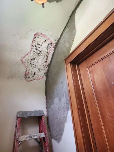 plaster repair, plaster basecoat