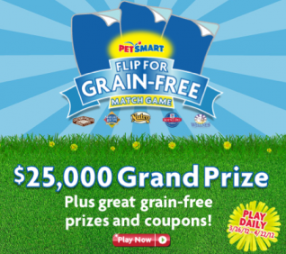 PetSmart Flip For Grain-Free Match Game