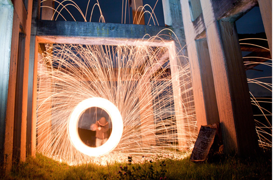 light spray