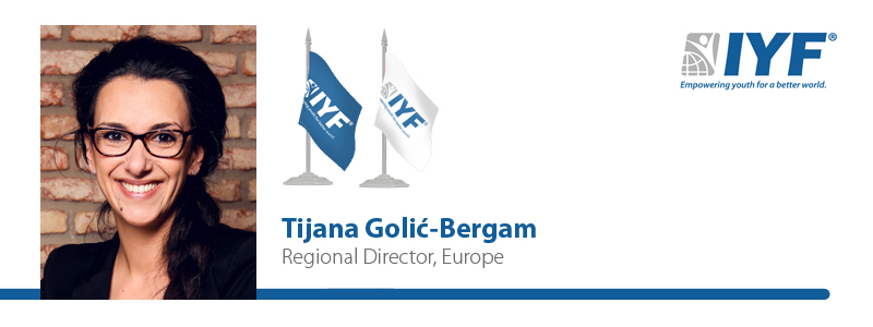 Tijana Golić-Bergam, IYF Regional Director, Europe