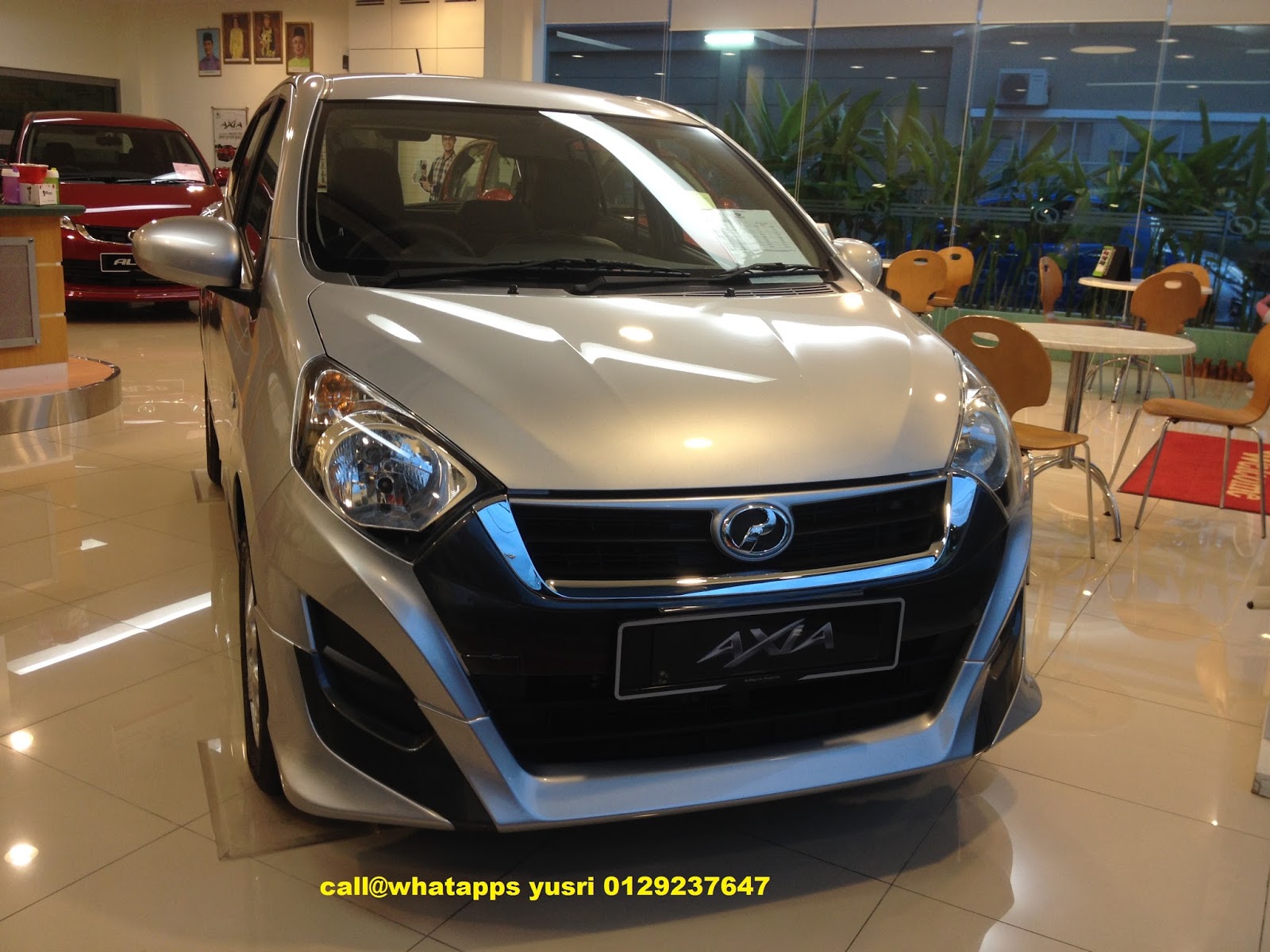 Promosi Perodua Axia standard G + Bodykit original Gear Up 