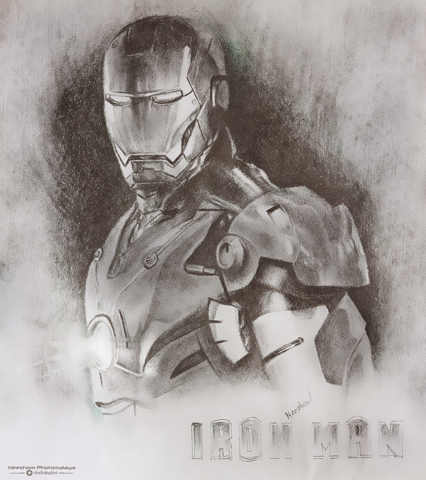  Iron Man pencil drawing Neezhom