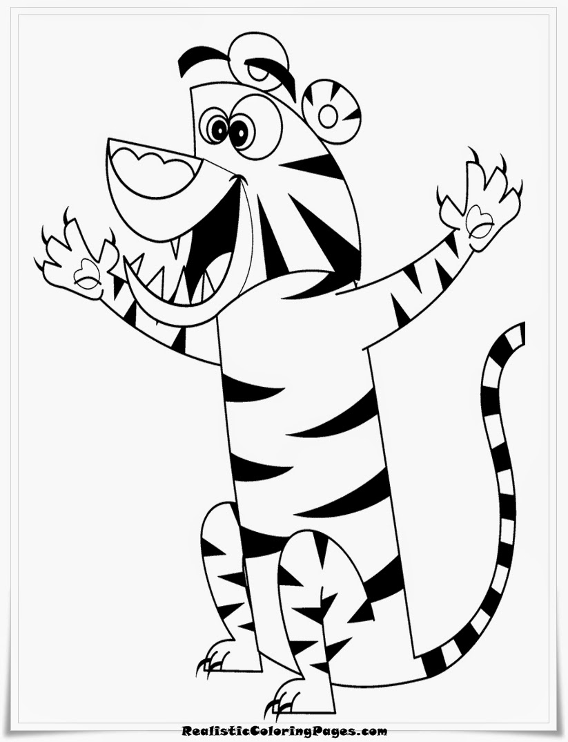 Download George Of The Jungle Cartoon Coloring Pages | Realistic ...