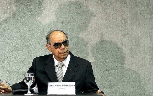 Na Comissão Nacional da Verdade  coronel reformado Carlos Alberto Brilhante Ustra nega a existência de tortura no regime militar.