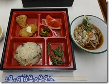 ５合目での昼食