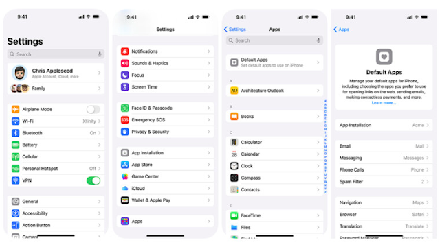 أبل تعلن عن تغييرات كبيرة في كيفية إدارة التطبيقات الافتراضية في iOS 18
