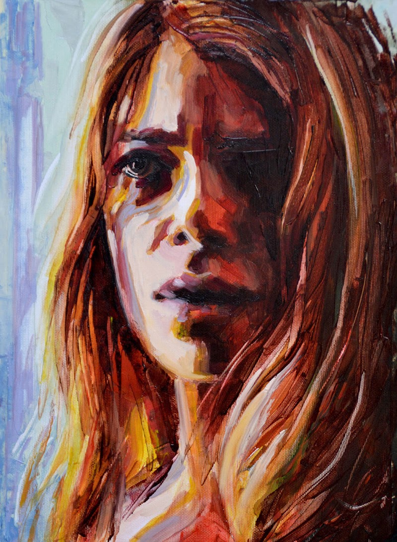 Portraiture Paintings by Sal Jones from London.