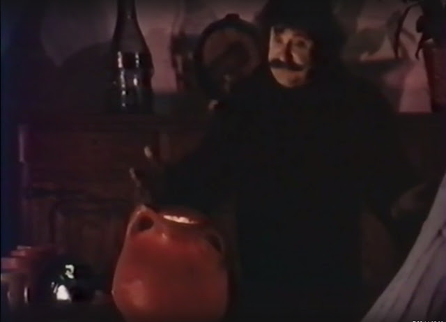 Richard Bigotini in Les gloutonnes, 1973 film by Jess (Jesus) Franco