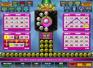 Samba Bingo free slot game