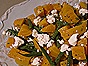 Golden Beets with Green Beans & Goat Cheese