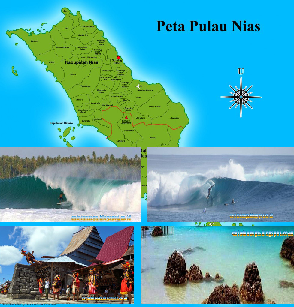  Nias  5 Top tourism object the most looking by tourists 