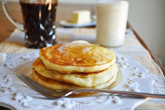 to 6 Nutmeg (makes Syrup  banana pancakes Pancakes mix large without Maple pancakes) how with Banana make Warm