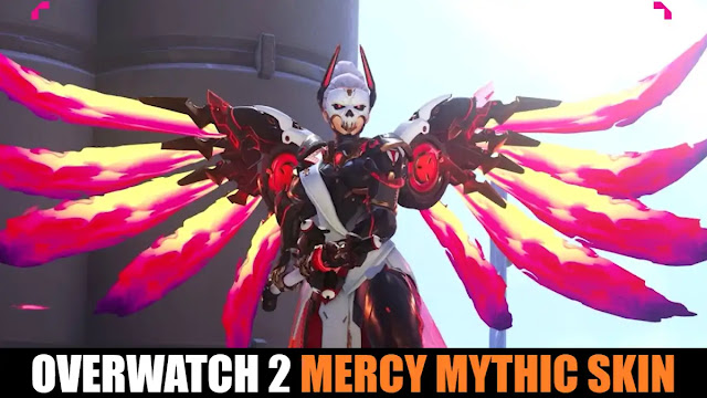 OW2 mercy Mythic Skin, Overwatch 2 mercy Mythic Skin, Mythic Vengeance Mercy Skin, mercy Mythic Skin ow2 Season 10, Overwatch 2 season 10 Battle Pass, Overwatch 2 season 10 Battle Pass Mythic Skin